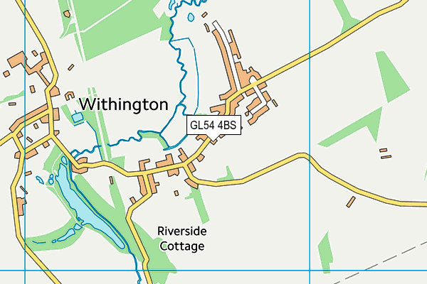 GL54 4BS map - OS VectorMap District (Ordnance Survey)