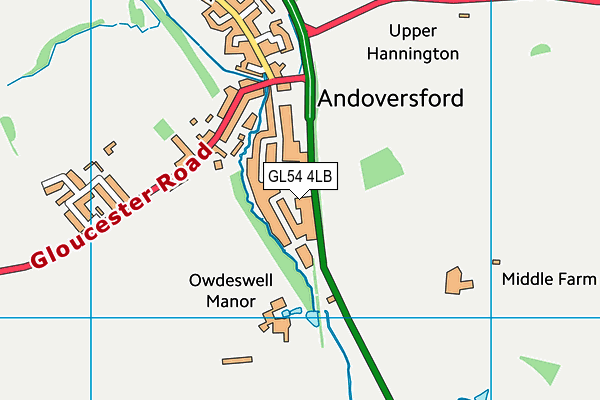 Map of COTSWOLD PRESTIGE CARS LIMITED at district scale