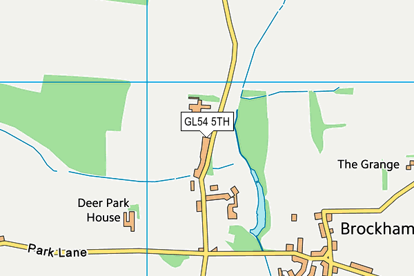 GL54 5TH map - OS VectorMap District (Ordnance Survey)