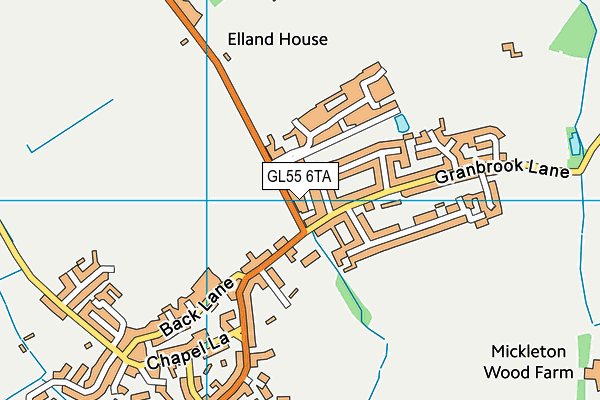 Map of COTSWOLD PLANS LTD at district scale