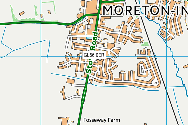 GL56 0ER map - OS VectorMap District (Ordnance Survey)