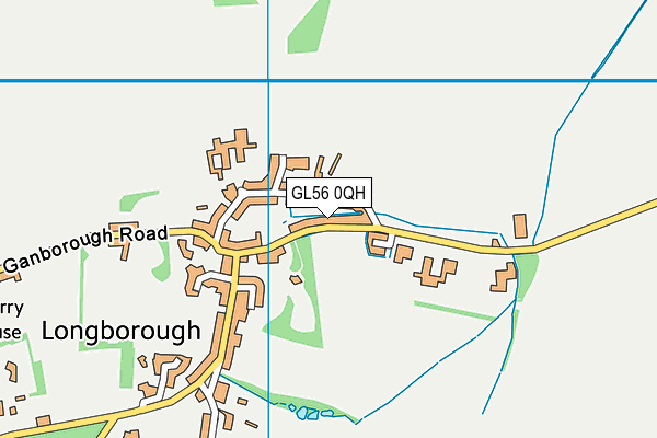 GL56 0QH map - OS VectorMap District (Ordnance Survey)