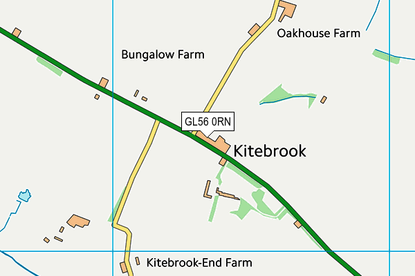 GL56 0RN map - OS VectorMap District (Ordnance Survey)
