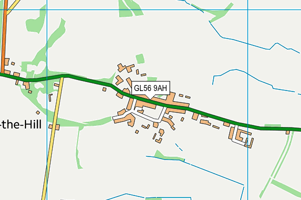 GL56 9AH map - OS VectorMap District (Ordnance Survey)