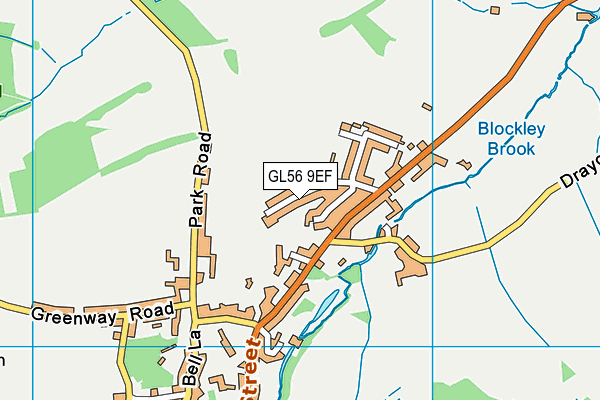 Map of COTSWOLD GREEN ENERGY LIMITED at district scale