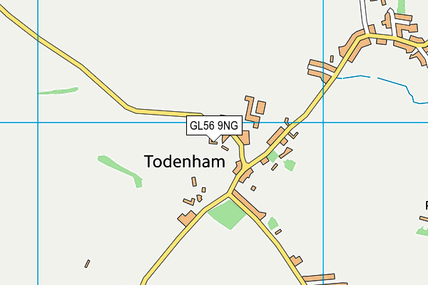 GL56 9NG map - OS VectorMap District (Ordnance Survey)