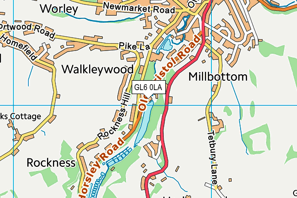 Map of GRAHAM DOWDING STAINED GLASS LTD at district scale