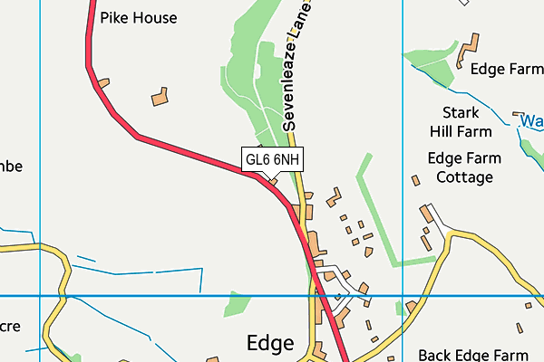 GL6 6NH map - OS VectorMap District (Ordnance Survey)