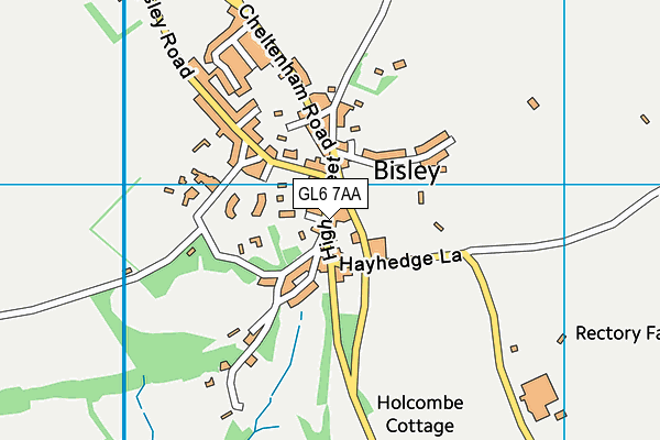 Map of B.L. LETTINGS (BISLEY) LIMITED at district scale
