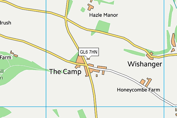 GL6 7HN map - OS VectorMap District (Ordnance Survey)