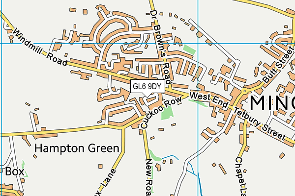 Map of SOUTHFIELDS CONSULTING LIMITED at district scale