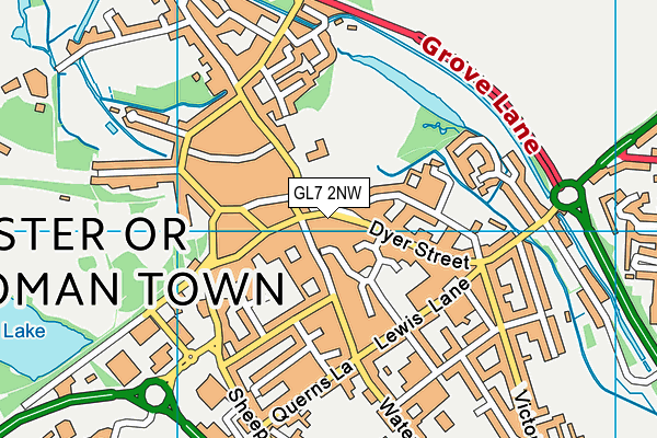 Map of COTSWOLD SMILE LTD at district scale