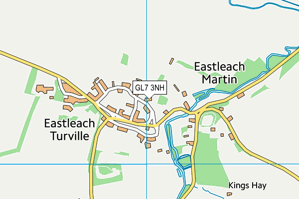 GL7 3NH map - OS VectorMap District (Ordnance Survey)