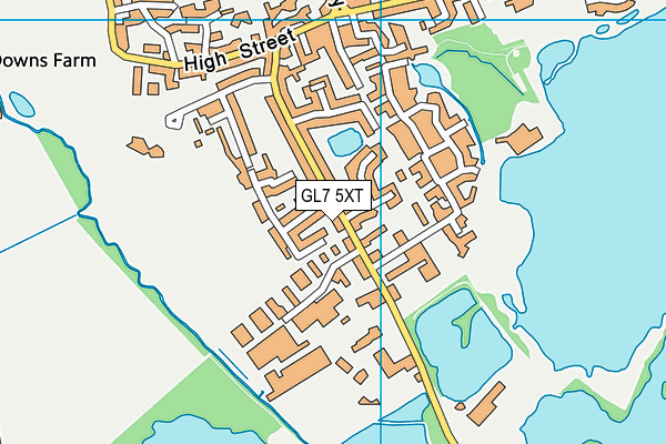 Map of FIG LEAF FREELANCE FLORIST & GARDENER LTD at district scale