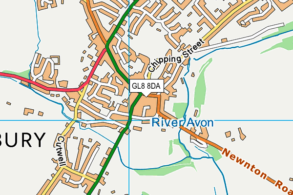 Map of BELGRAVE DENTAL LIMITED at district scale