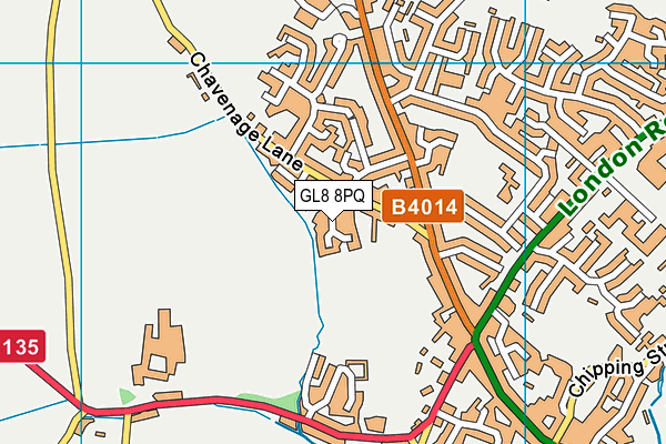 Map of COTSWOLD FIRE & SECURITY LIMITED at district scale