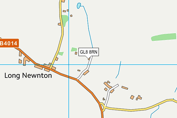 GL8 8RN map - OS VectorMap District (Ordnance Survey)