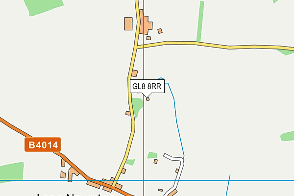 GL8 8RR map - OS VectorMap District (Ordnance Survey)