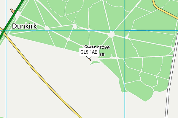 GL9 1AE map - OS VectorMap District (Ordnance Survey)