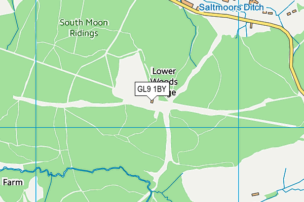 GL9 1BY map - OS VectorMap District (Ordnance Survey)