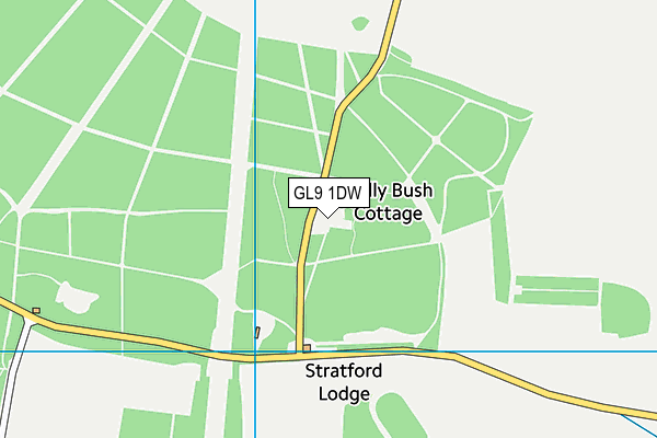 GL9 1DW map - OS VectorMap District (Ordnance Survey)