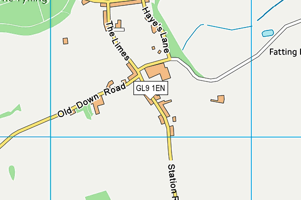 GL9 1EN map - OS VectorMap District (Ordnance Survey)