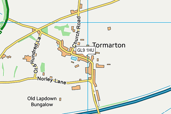 GL9 1HU map - OS VectorMap District (Ordnance Survey)