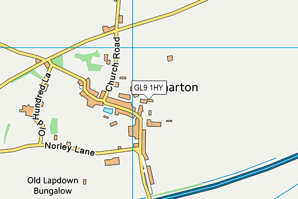 GL9 1HY map - OS VectorMap District (Ordnance Survey)