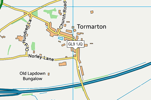 GL9 1JQ map - OS VectorMap District (Ordnance Survey)