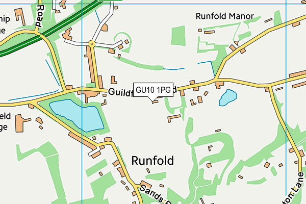 Map of RUNFOLD SALES LIMITED at district scale