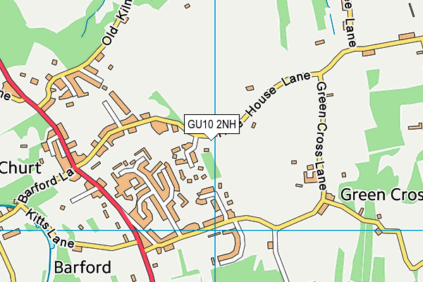 GU10 2NH map - OS VectorMap District (Ordnance Survey)