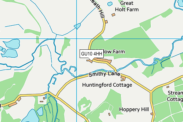 GU10 4HH map - OS VectorMap District (Ordnance Survey)