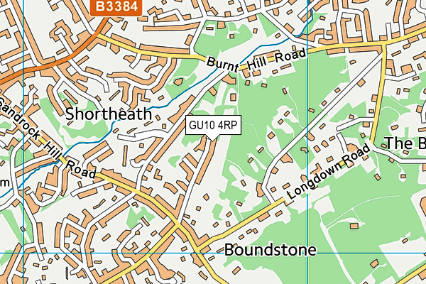 GU10 4RP map - OS VectorMap District (Ordnance Survey)