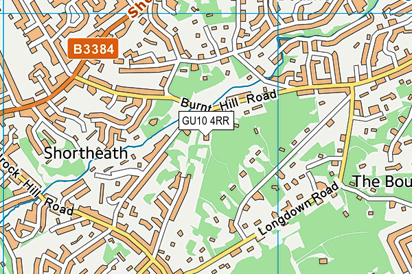 GU10 4RR map - OS VectorMap District (Ordnance Survey)