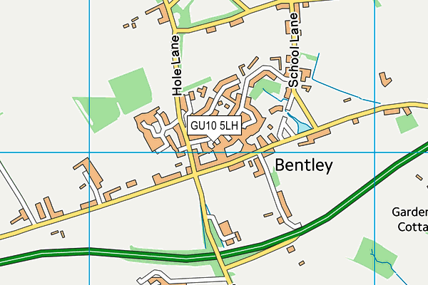 GU10 5LH map - OS VectorMap District (Ordnance Survey)