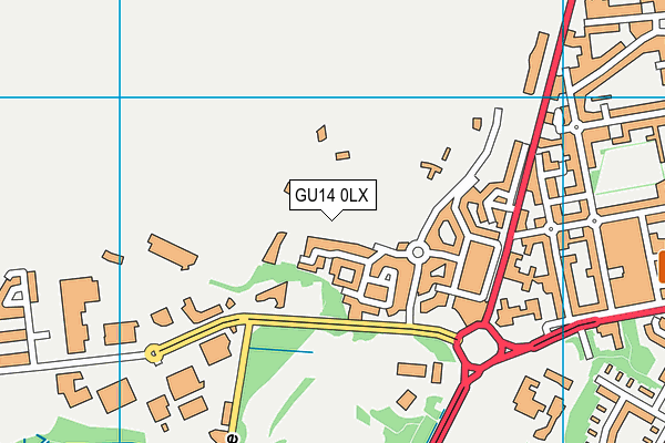 Map of FARNBOROUGH PLACE LTD at district scale