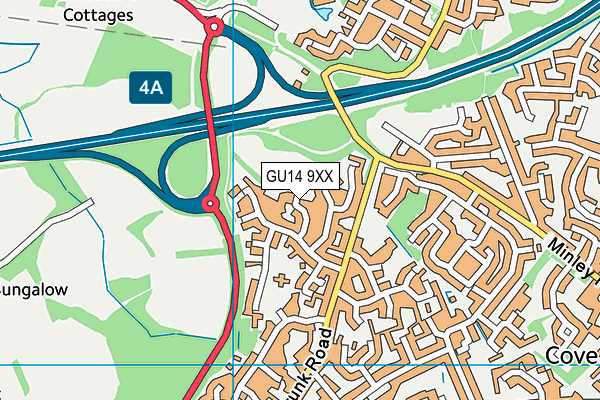 Map of CHALK IN THE PARK LTD at district scale