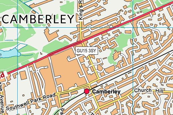 Map of SHEFFIELD COMMERCIAL SERVICES LTD at district scale