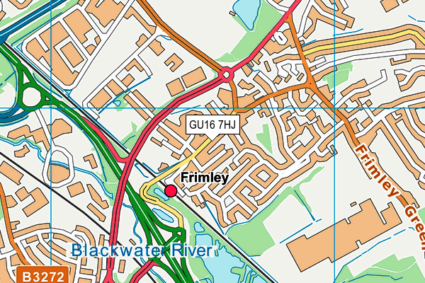 Map of F.T. FRIMLEY LIMITED at district scale