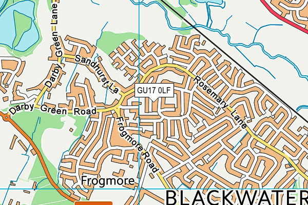 Map of HAMPSHIRE NETWORK SOLUTIONS LTD at district scale