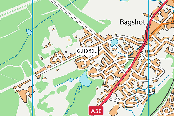 Map of CEROC SURREY SOCIAL DANCING LTD at district scale