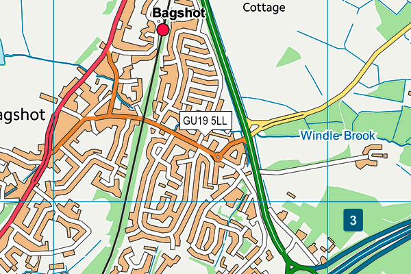 Map of TERUMO UK LIMITED at district scale