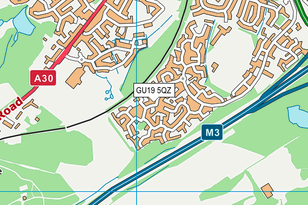 Map of LAND & SATELLITE SURVEYS LTD at district scale