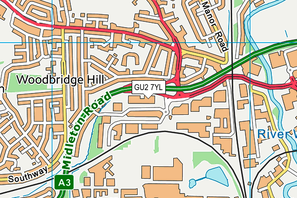 Map of STONEGATE HOMES (WESTBROOK MILLS 1) LIMITED at district scale