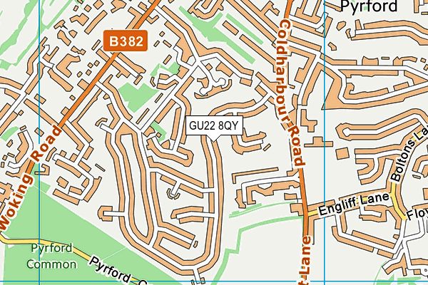 Map of 10 MORETON ROAD MANAGEMENT (CROYDON) LIMITED at district scale