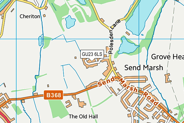 Map of FARNHAM PARK ESTATES LTD at district scale