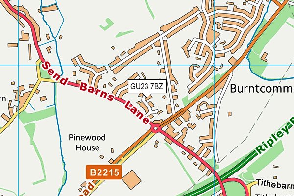 Map of PATHWAY AND BIRCH CLOSE RESIDENTS ASSOCIATION LIMITED(THE) at district scale