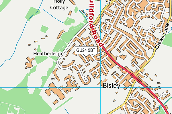 Map of S. BRADBURY CONSULTANCY LIMITED at district scale