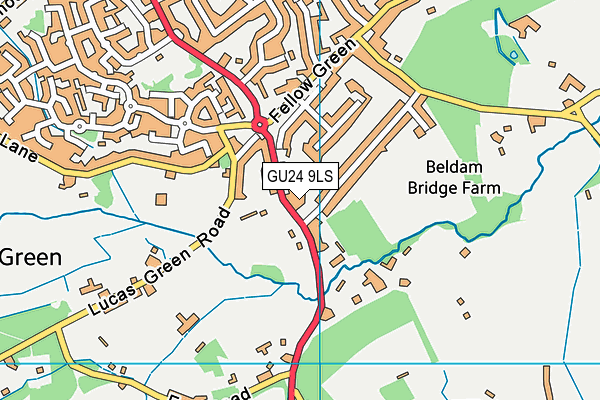 Map of BROOK LEISURE (SURREY) LIMITED at district scale