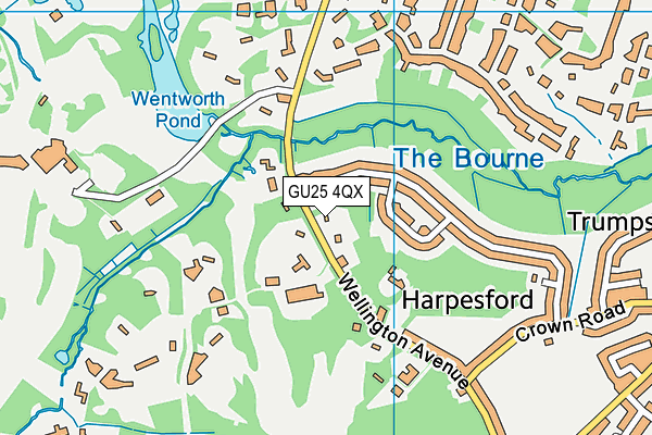 Map of RUTHERFORD PROPERTIES LTD at district scale